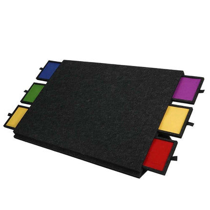 Felt Puzzle Board Felt Jigsaw Puzzle Board Tilting Puzzle Table 1000Pcs Storage