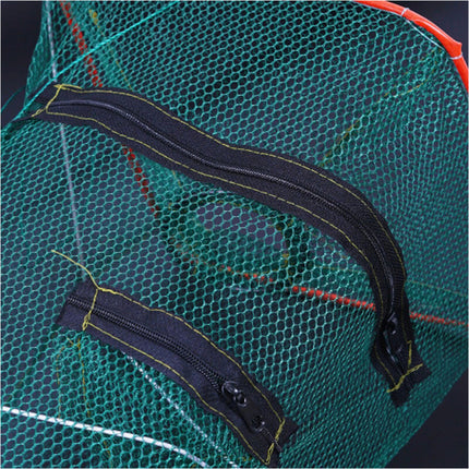2 Pcs Crayfish Eel Live Crab Trap Net Shrimp Lobster Fishing Cage Collapsible Portable