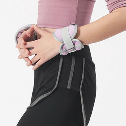 1KG  Adjustable Ankle Weights Wrist Weight Bracelet Fitness Equipment Training 1 Pair