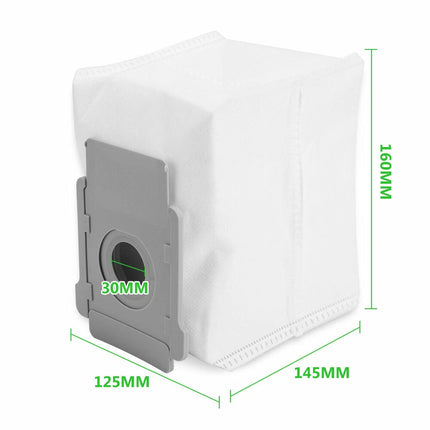 8PCS Disposal Vacuum Dust Bags Kits For iRobot Roombai7 i7 E5 E6 s9 Replacements