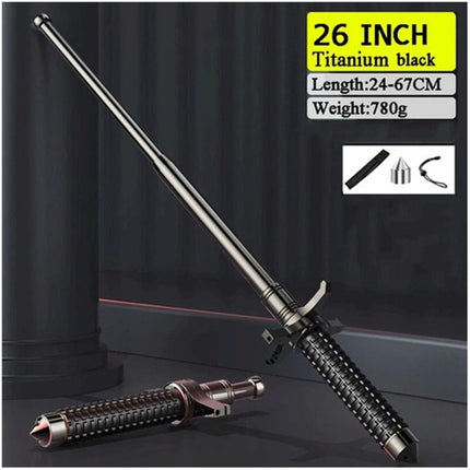 26INCH Walking Sticks Set Poles Anti-Shock Telescopic Adjustable Trekking Hiking