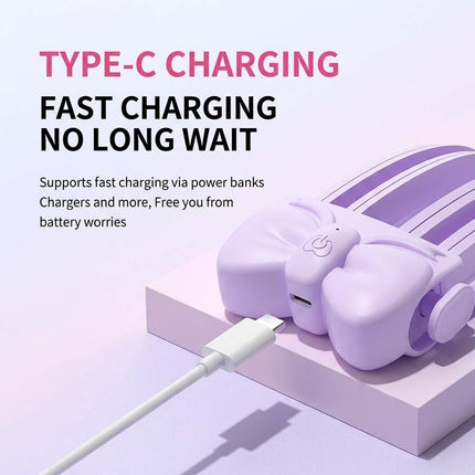 Electric Cordless Heated Hair Volume Clip - Root Clips for Curly Hair Volume Purple