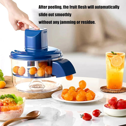 Electric Grape Peeling Machine Automatic Garlic Peeler Fruit Skin Remover Tools
