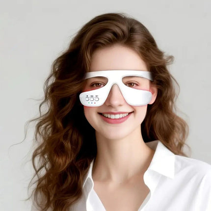 3D Eye Red Light Therapy Under-Eye Glasses for Removal Eye Wrinkles Dark Circles