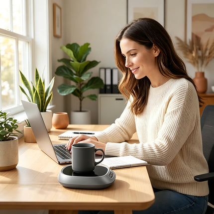 USB Mug Warmer Heating Pad Portable Cup Warming Plate for Home Office Tea Milk Coffee