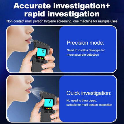Breathalyzer Alcohol Tester Breath Test LCD Display Analyzer Tester Breathalyzer