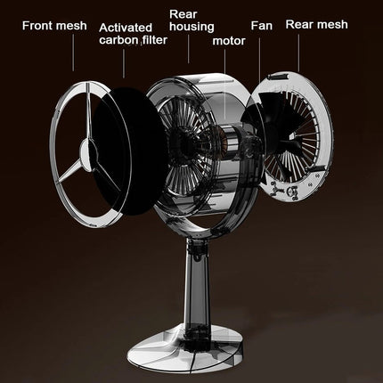 Portable Kitchen Hood Desktop Range Hood Small Desktop Mini High Suction Power