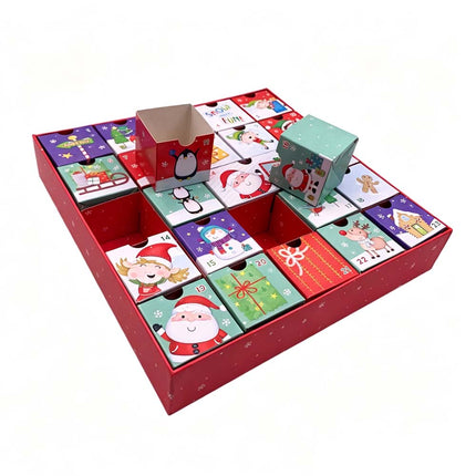 Christmas Advent Calendar Countdown DIY Making Kit Gift Santa Elf Decor