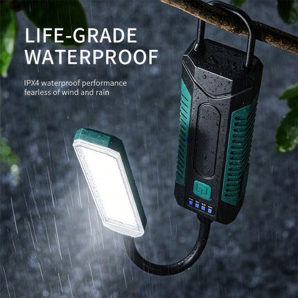 Rechargeable COB LED Work Light Emergency Flashlight Magnetic Handheld Torch USB