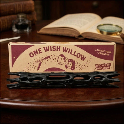 5 Pcs One Wish Willow Snap Stick Replica with Triangle Gift Box,Breakable Wish-Making