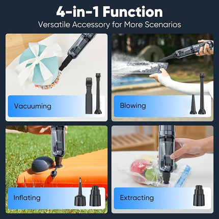 Powerful Handheld Car Vacuum Cleaner, 16000 Pa Cordless Strong Vacuum Cleaner AU