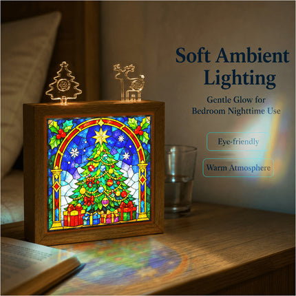 DIY Acrylic Puzzle Night Light, Christmas Stocking Treasure Puzzle Lamp