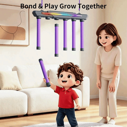 Upgrade Reflex Challenge Game - Drop The Stick, Catch All Sticks Game Xmas Party
