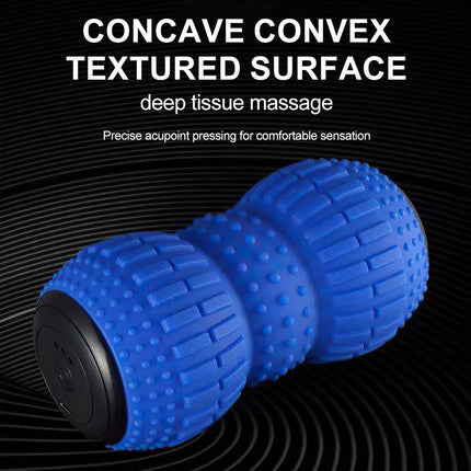Rechargeable Electric Massage Roller Vibrating Silicone Yoga Ball Muscle Relief