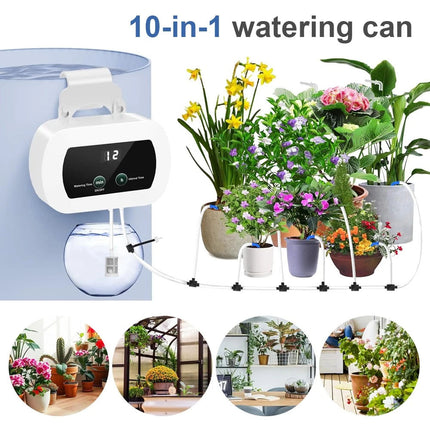 Automatic Drip Irrigation System Plant Controller Self Watering Git Garden