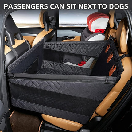 Dog Car Back Seat Extender, Quilted Pet Hammock Cover, Dog Hammock Pet Seat