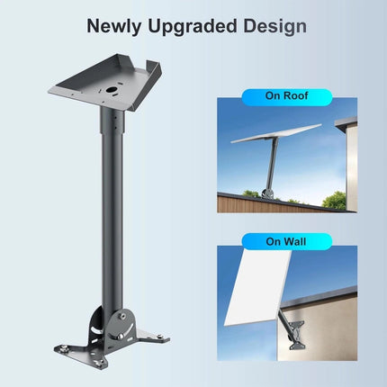 Gen 3 Mount for Starlink, Adjustable Wall /Roof Mounting Kit Compatible with V3
