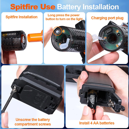 Electric Water Blaste Automatic Water Pistol Blaster Squirt  Dual Shooting Mode