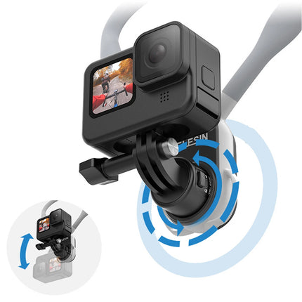 Neck Hold Mount Holder Compatible with GoPro Hero Series and Insta360 DJI Cameras