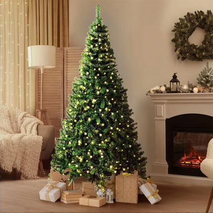 LED Christmas Tree 1.5M/1.8M/2.1M Xmas Trees Green