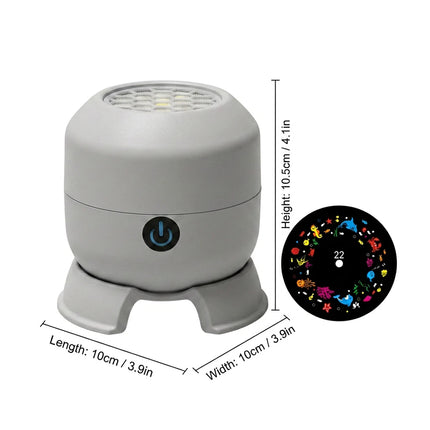 Dynamic Rotating LED Projector Night Light Projection Light  Bedroom Decor