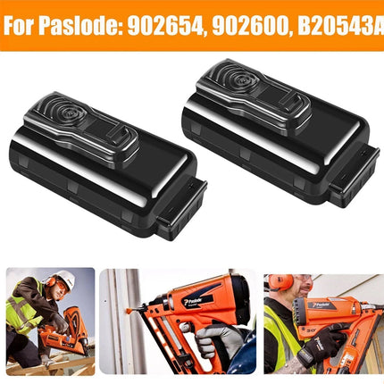 2x 4000mAh 7.4V Li-Ion Battery for Paslode 902654 902400 902600 IM250A Nailer
