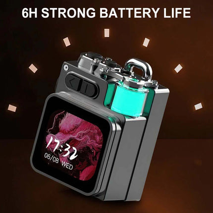 Wireless Bluetooth Speaker with LED Display Screen 360° Stereo Smart App Control