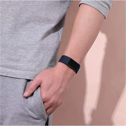 Fitbit Charge 3 4 Watch Soft Silicone Sports Replacement Band Wrist Strap Midnight Blue