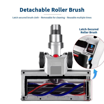 LED Light Roller Brush For Dyson V7 V8 V10 V11 SV14 V15 Head Motorhead