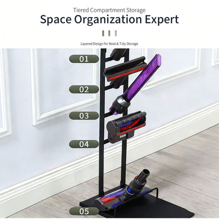Freestanding Stick Vacuum Cleaner Stand Holder Rack For Dyson V6 V7 V8 10 11