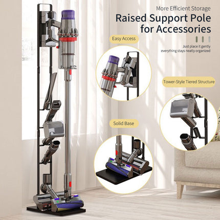 Freestanding Stick Vacuum Cleaner Stand Holder Rack For Dyson V6 V7 V8 10 11
