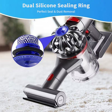 2Pcs For Dyson V8 V7 Vacuum Cleaner Pre Post Filter Replacement