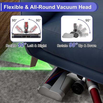Cordless Vacuum Soft Roller Brush Replacement Head for Dyson V7 V8 V10 V11