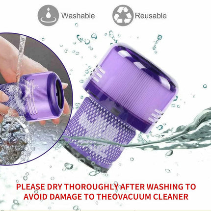 2Pcs Dyson V11 V15 SV14 Vacuum Cleaner Post Replacement Filter