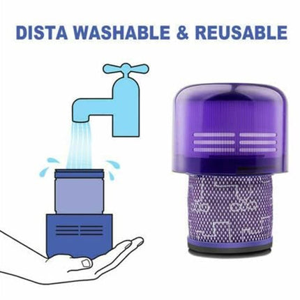 2Pcs Dyson V11 V15 SV14 Vacuum Cleaner Post Replacement Filter