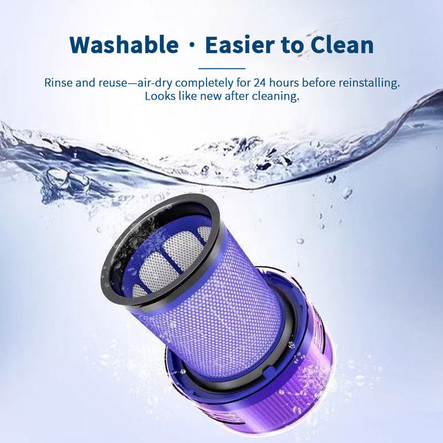 2PCS HEPA Filter Replacement for Dyson V12 Cordless Vacuum Detect Slim Absolute Motorhead