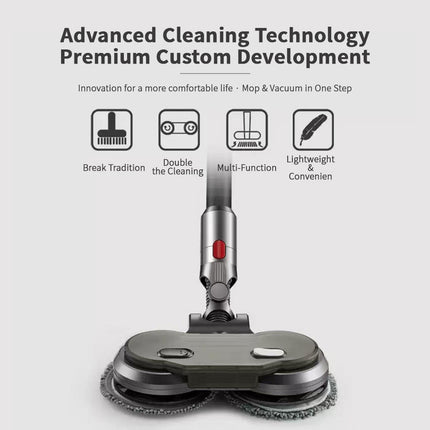 Electric Cleaning Mop Head For Dyson V7 V8 V10 V11 Vacuum Cleaner