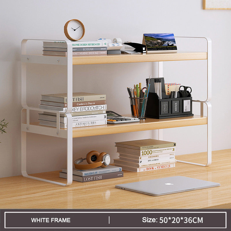 Splendid&Co.-$39.99-2 Layer Desktop Storage Rack Shelf Desk Bookshelf ...