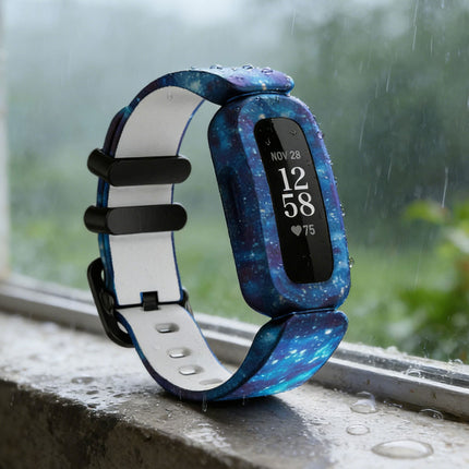 Fitbit Ace 3 Inspire 2 Kids Silicon Watch Strap Band Wristband Blue