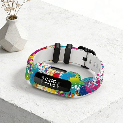 Fitbit Ace 3 Inspire 2 Kids Silicon Watch Strap Band Wristband  Colourful
