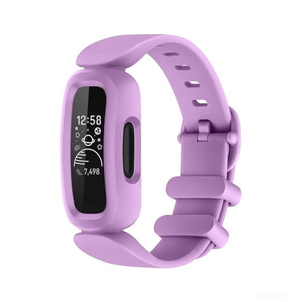 2Packs Fitbit Ace 3 Bands Silicon Replacement Wristband Watch Band Strap Light Purple