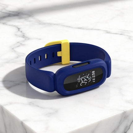 Fitbit  Ace 3 Anti-Lost Watch Band Dark Blue & Yellow