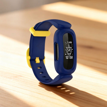 Fitbit  Ace 3 Anti-Lost Watch Band Dark Blue & Yellow