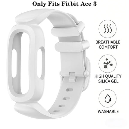 Fitbit Ace 3 Anti-Lost Watch Band White