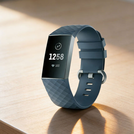 Fitbit Charge 3/4 Smart Watch Classic Replacement Band Cyan