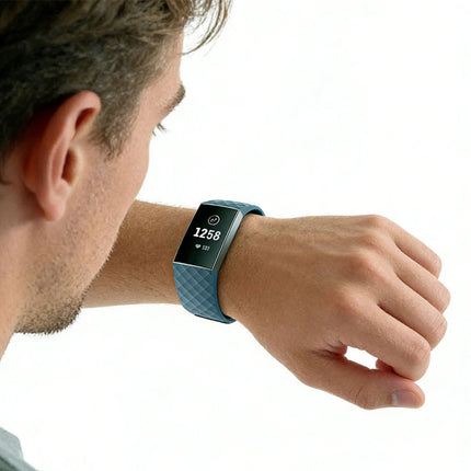 Fitbit Charge 3/4 Smart Watch Classic Replacement Band Cyan