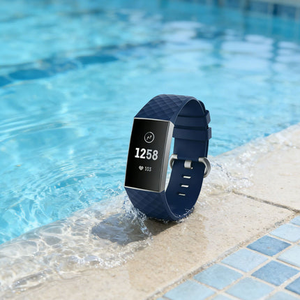 Fitbit Charge 3/4 Smart Watch Classic Replacement Band Midnight Blue