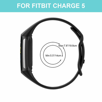 Olive Replacement Bands for Fitbit Charge 5 6 Band Tracker Fitness Strap Wristbands