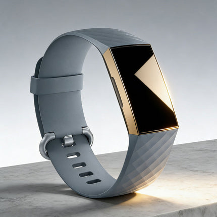 Fitbit Charge 3/4 Smart Watch Classic Replacement Band Rock Grey