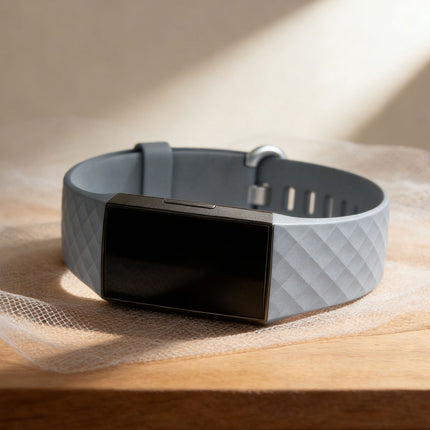 Fitbit Charge 3/4 Smart Watch Classic Replacement Band Rock Grey